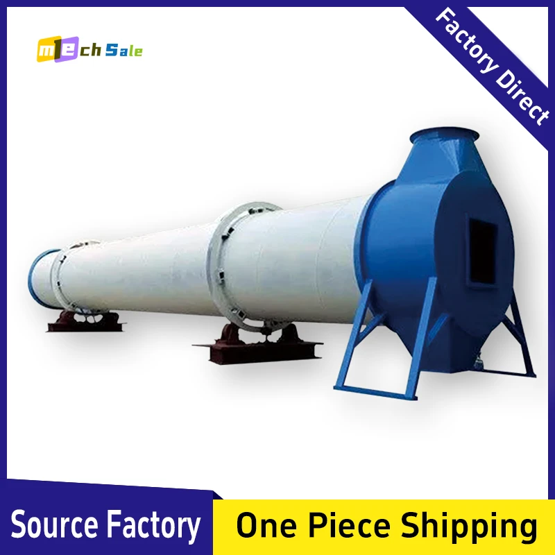 Straight drum dryer