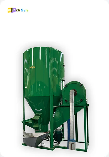Self suction crushing and mixing integrated machine