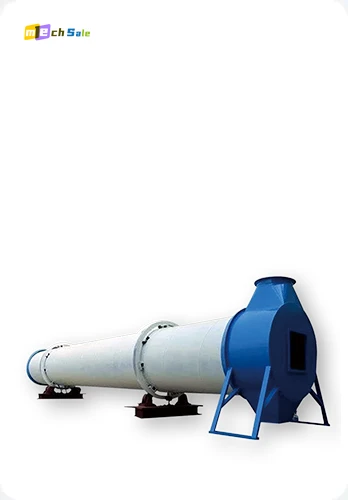 Straight drum dryer